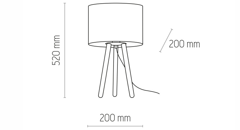 Stolní lampa - TOKYO 5294